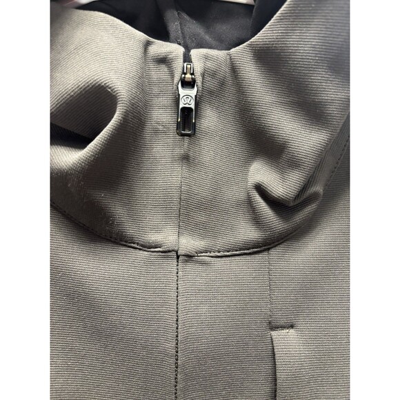 Lululemon Men Sojourn Jacket Hoodie Full Zip Sweater Run Yoga Charcoal Gray Sz M - Picture 7 of 16